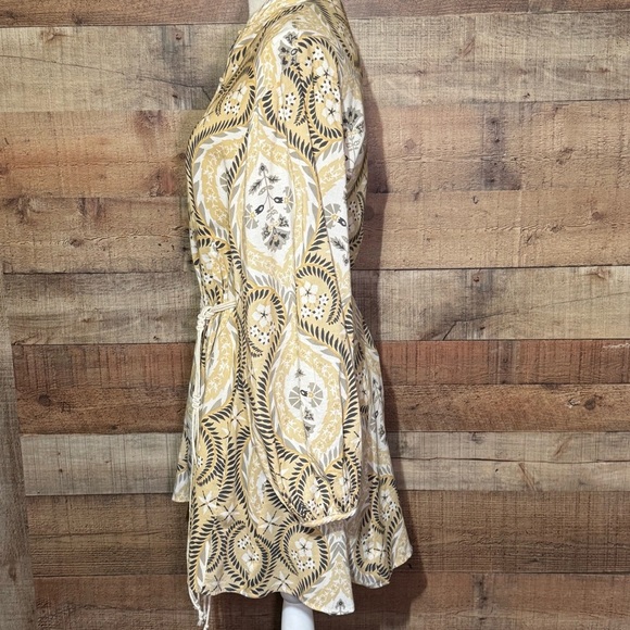 H&M Macramé-belt Boho Tunic Dress size XS oversized Mini - Picture 5 of 13